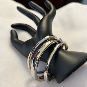 WHBM Stretch Bracelet in Silver and Gold Tones